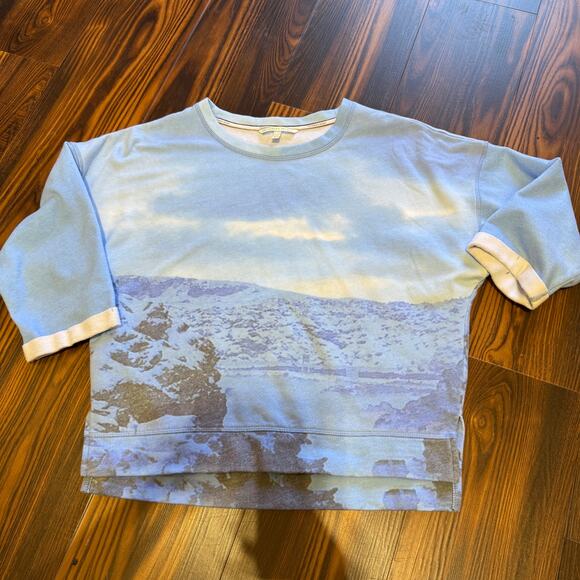 RARE Victoria’s Secret Angel Ocean Blue Beach  Sweatpant & Sweatshirt Set Size S - Picture 9 of 15